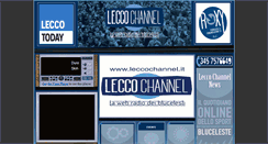 Desktop Screenshot of leccochannel.it